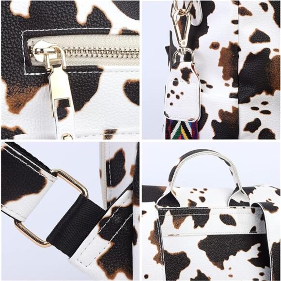 Women Backpack Purse Vintage Rucksack Convertible Shoulder Bag Travel Daypack main image 5